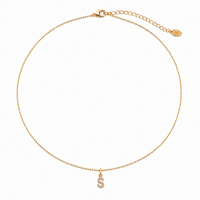 Choker de Inicial Cravejada com Zircônias