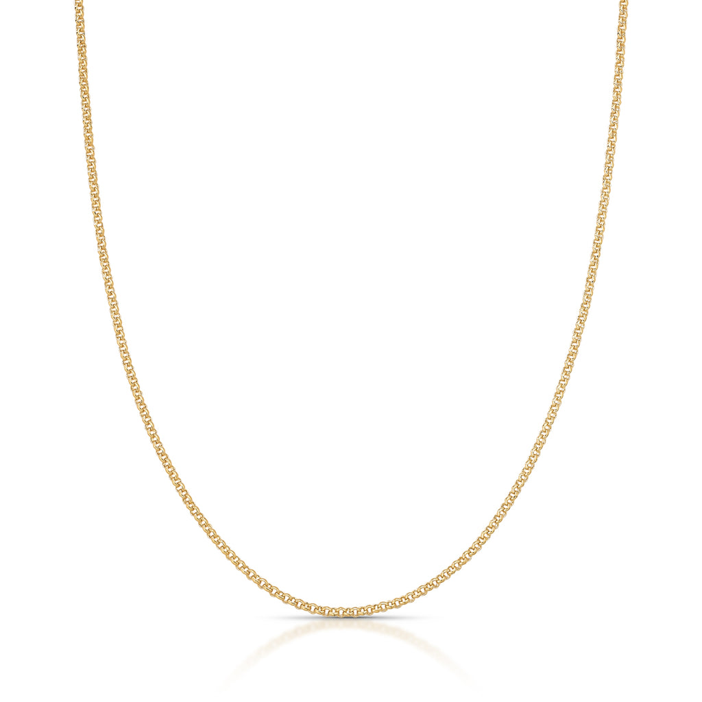 Choker Elo Português Dourado