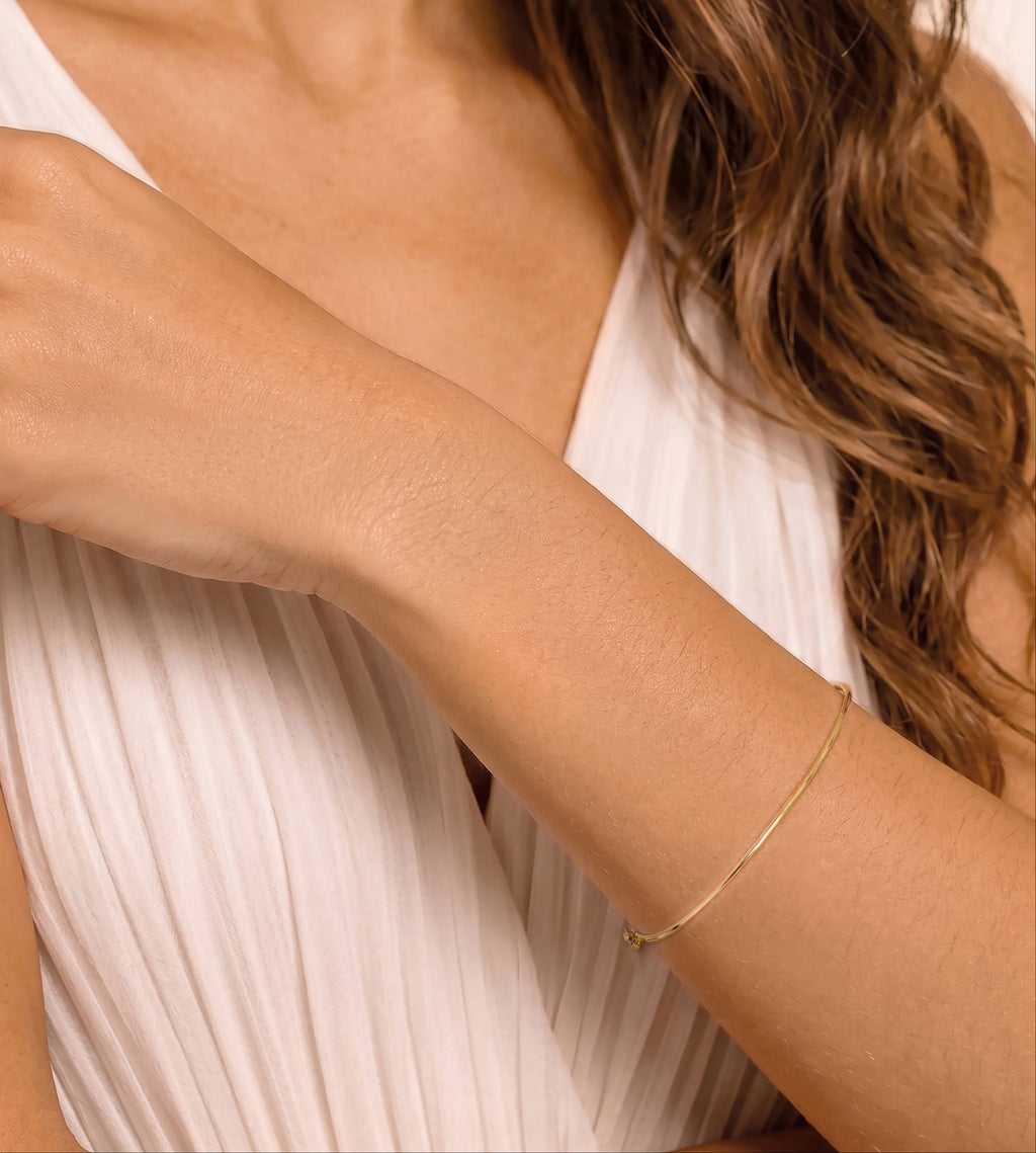 Bracelete Algema Dourado