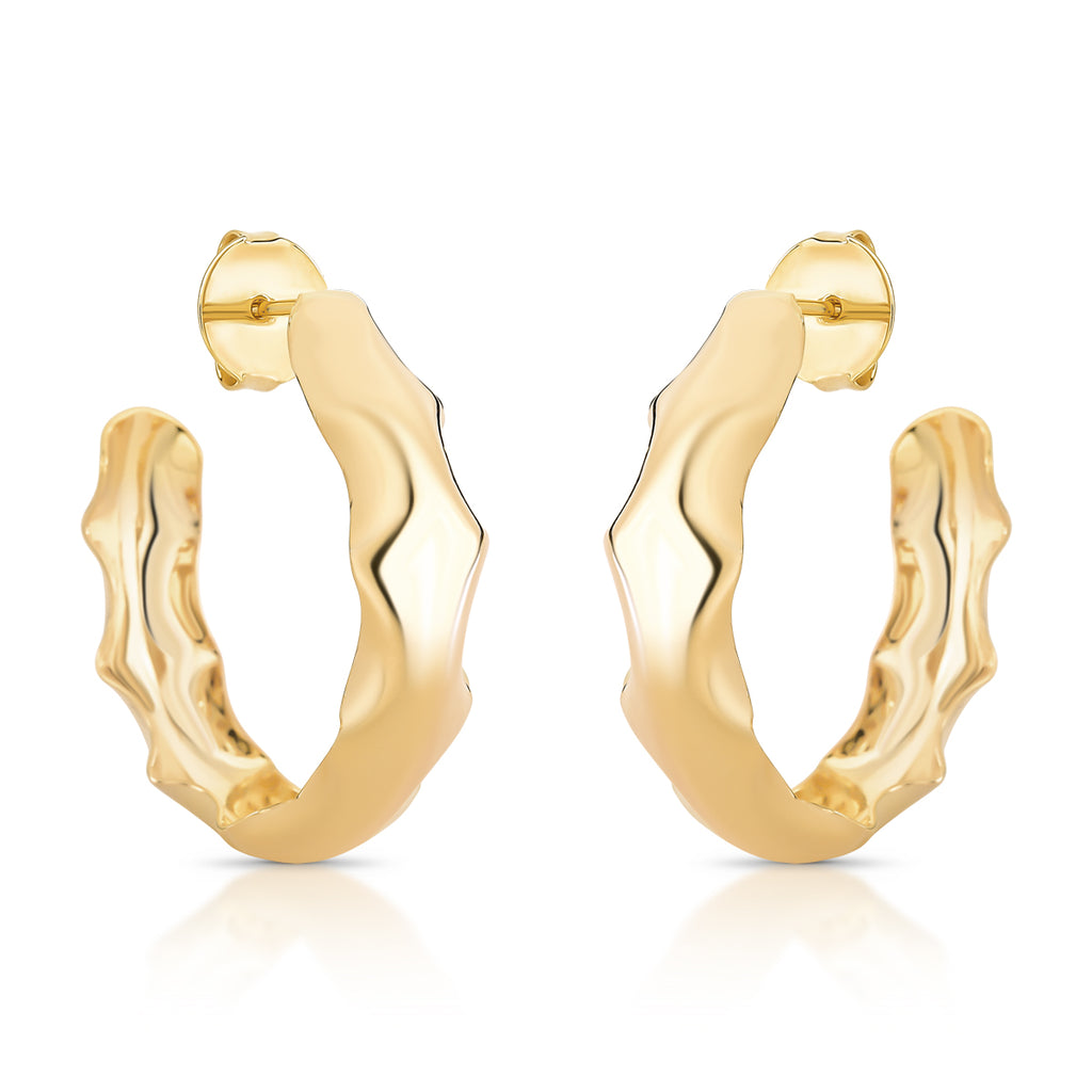 Brinco Argola Stella M Dourado