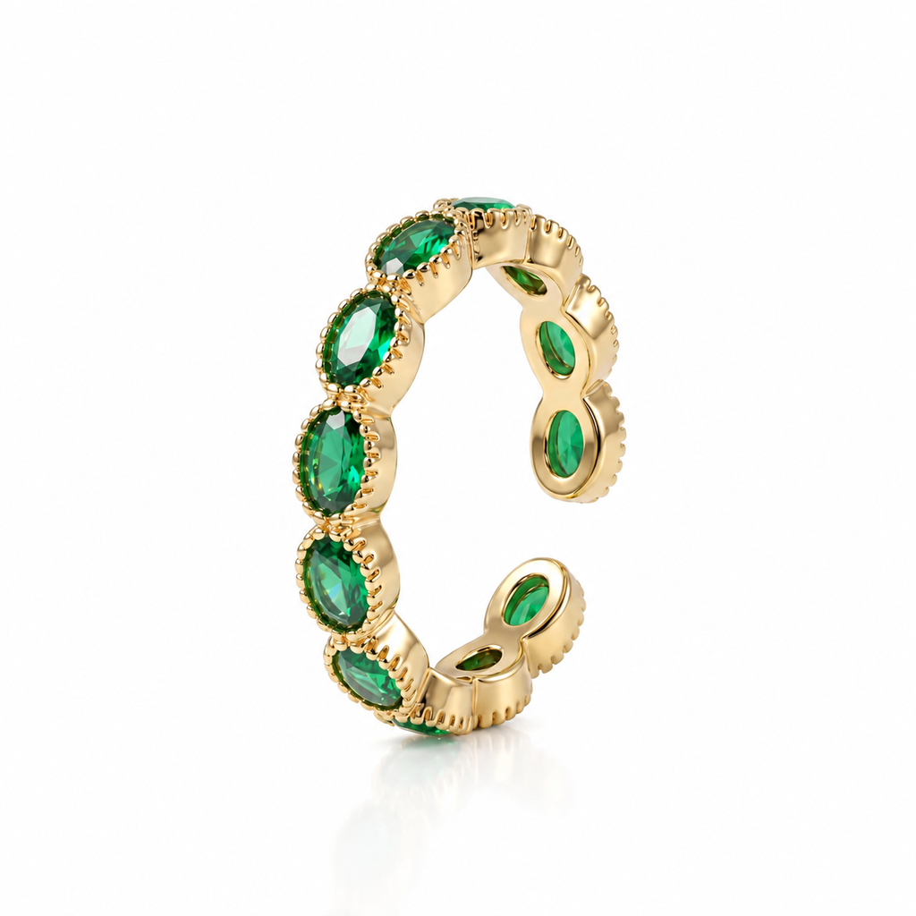 Anel Isabela Colors Dourado
