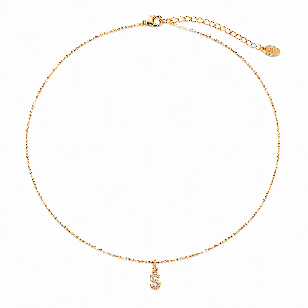 Choker de Inicial Cravejada com Zircônias
