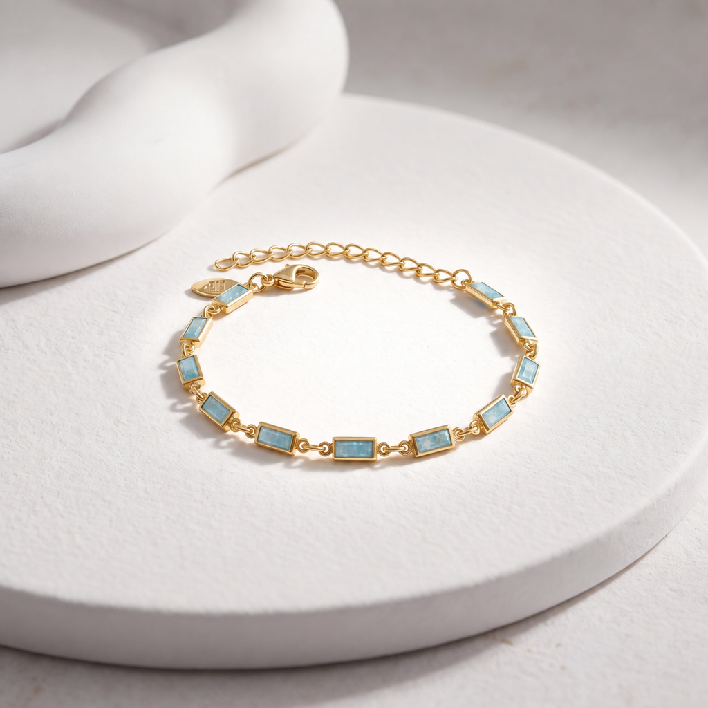 Pulseira Nina Colors Dourado